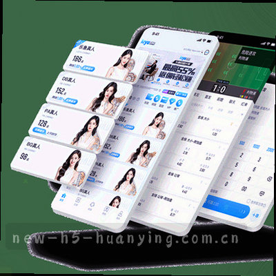 抽象客服耳机与广播信号波纹